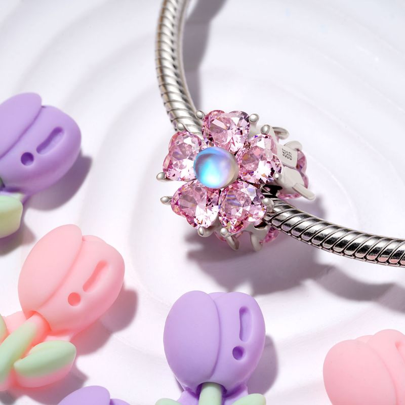 Blooming Flower Charm