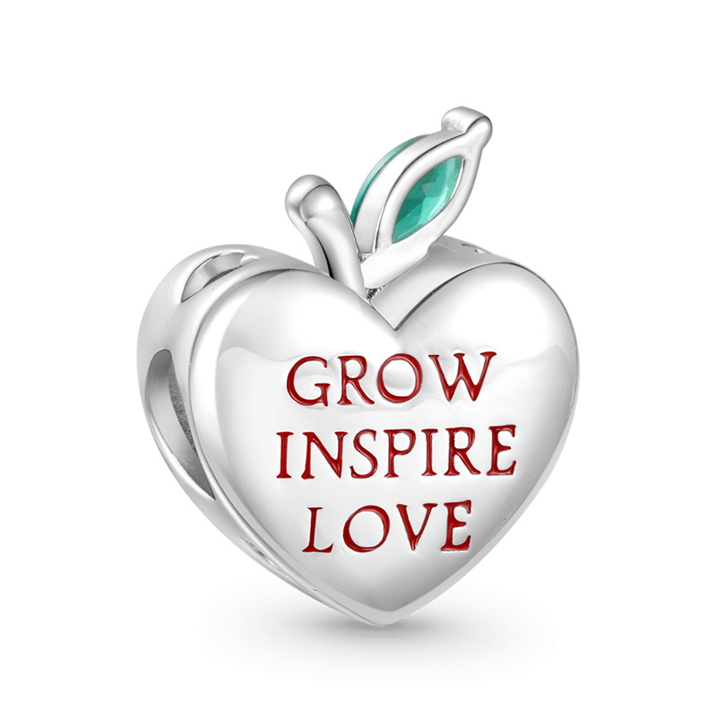 Teacher Apple Charm