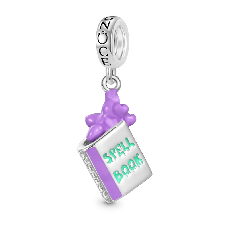 Halloween Spellbook Pendant