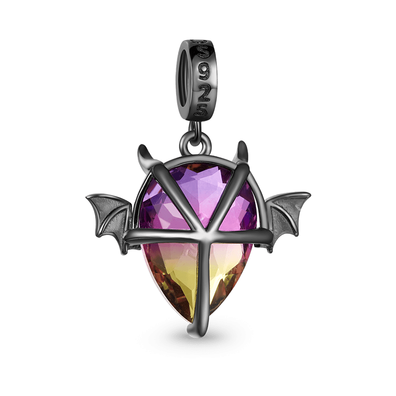 Gradient Stone Devil Pendant