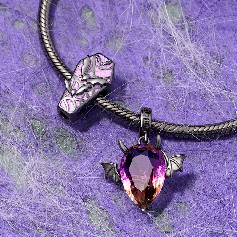 Gradient Stone Devil Pendant