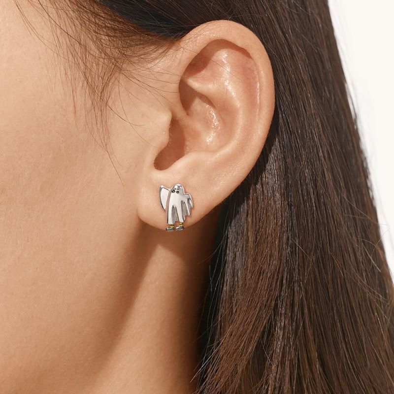 Ghost Stud Earrings