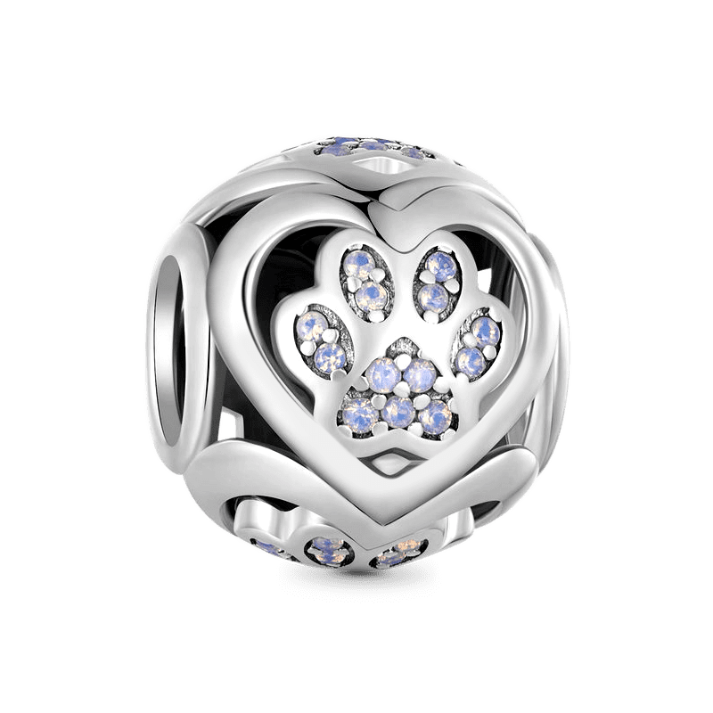 Cat Paw Print Charm