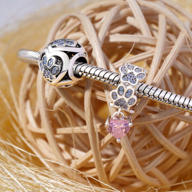 Cat Paw Print Charm