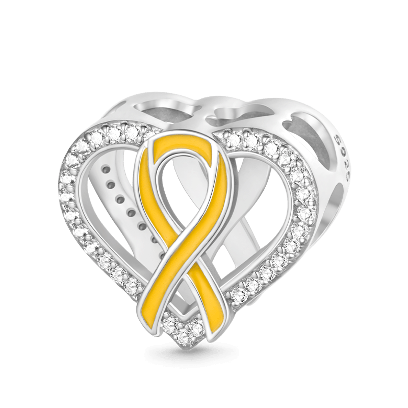 Yellow Ribbon Charm
