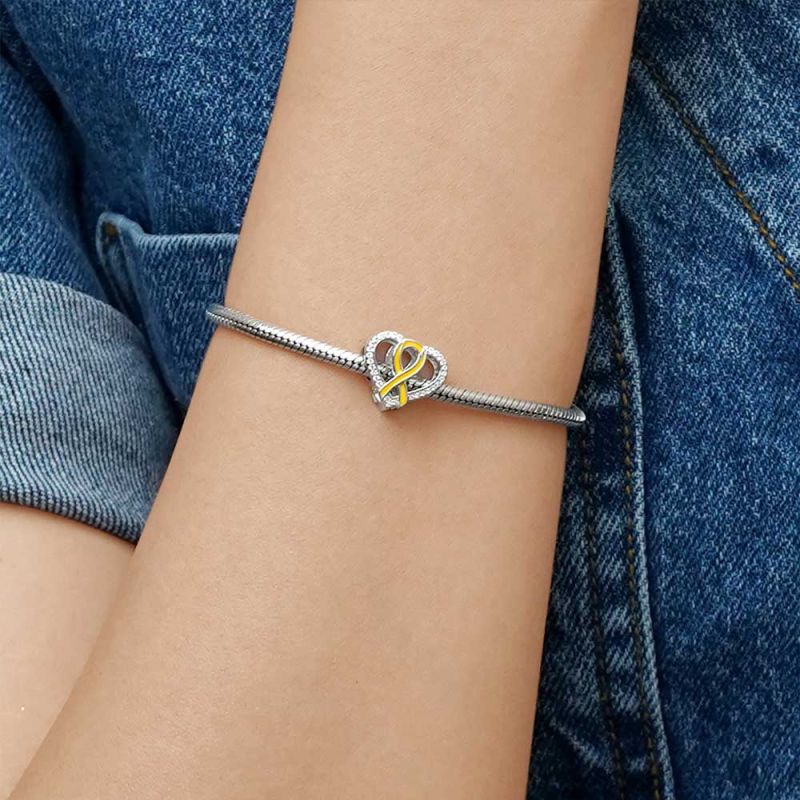 Yellow Ribbon Charm