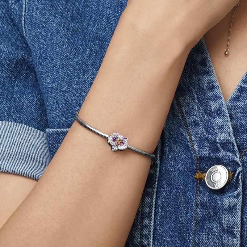 Orchid Flower Charm