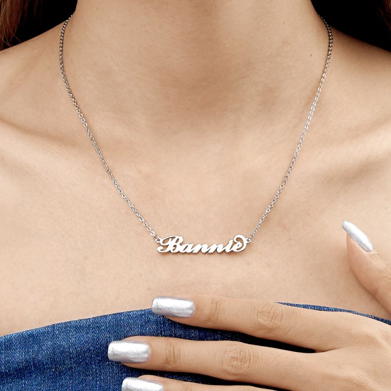 Casual Silver Necklace