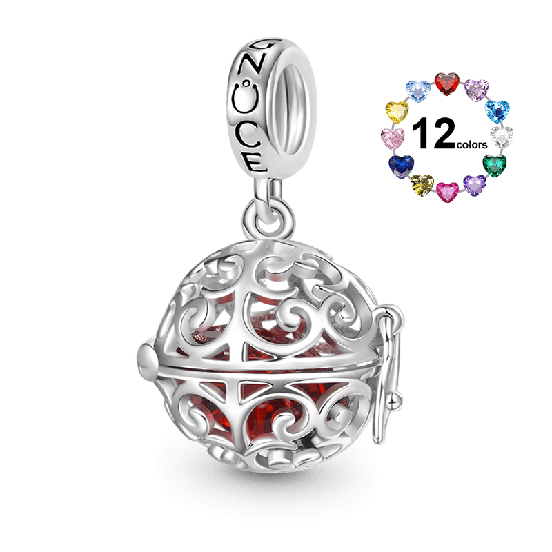Easter Egg Birthstone Pendant
