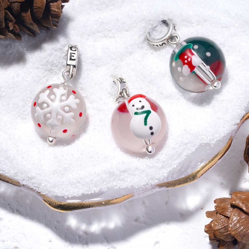 Snowman Ball Pendant