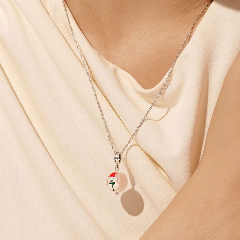 Snowman Ball Pendant