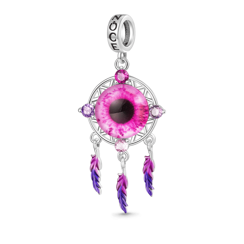 Devil Eyes Dream Catcher Pendant
