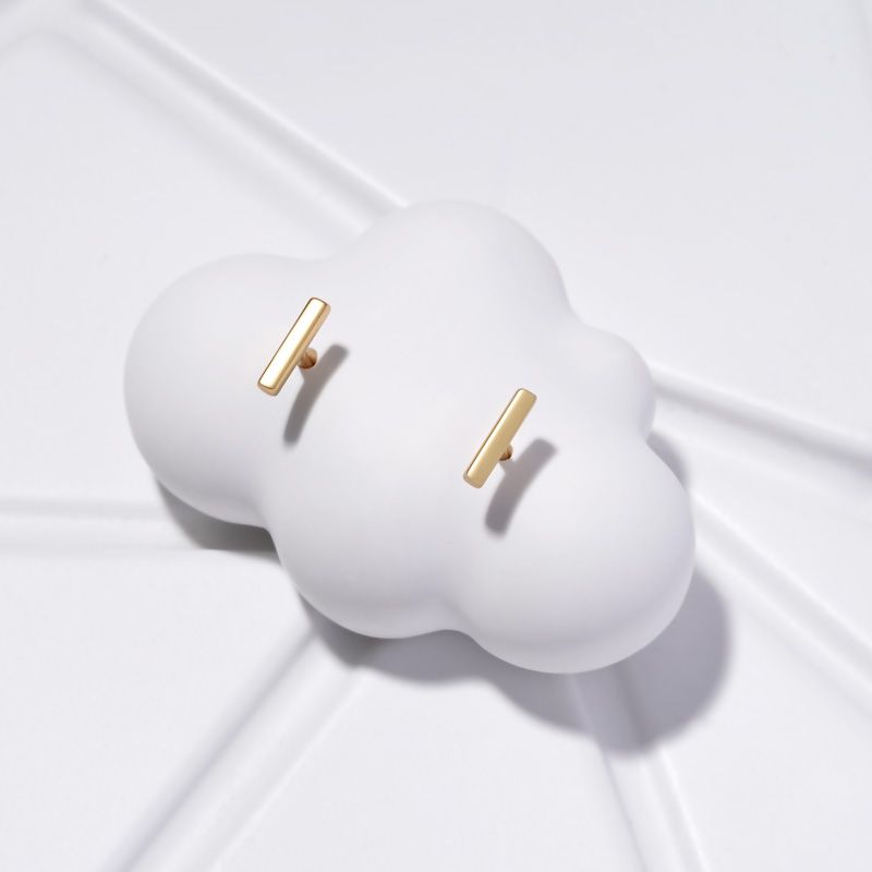 Mini Bar Stud Earrings