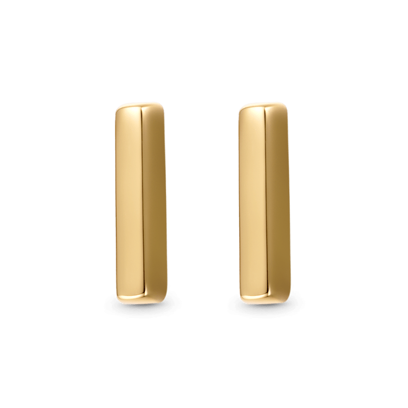 Mini Bar Stud Earrings