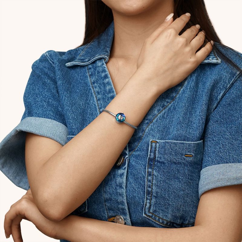 Crystal Round Love Charm