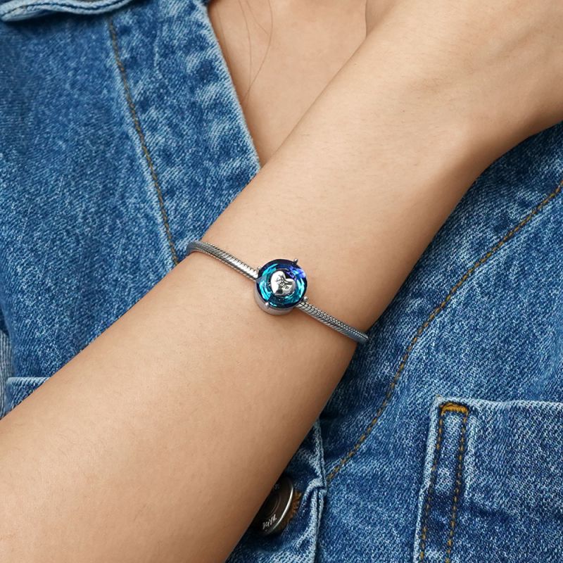 Crystal Round Love Charm