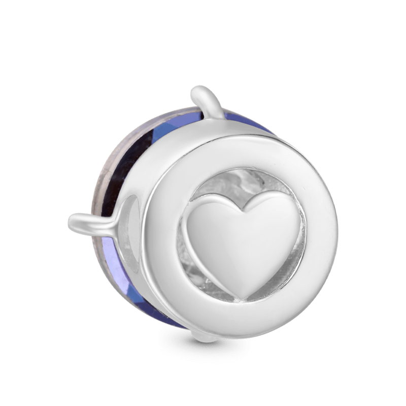 Crystal Round Love Charm