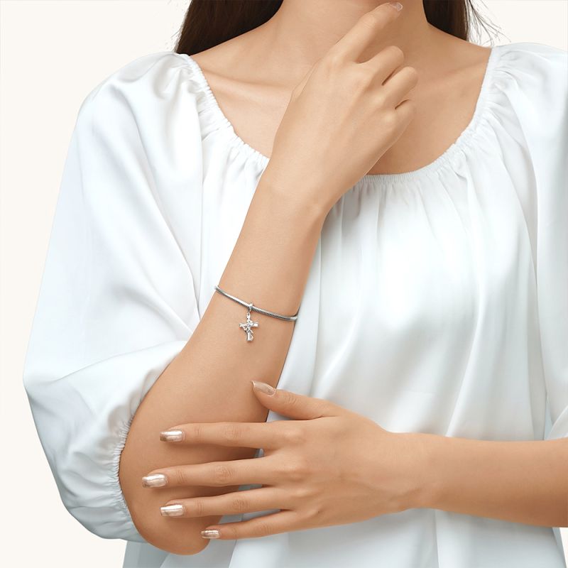 Lily Cross Pendant