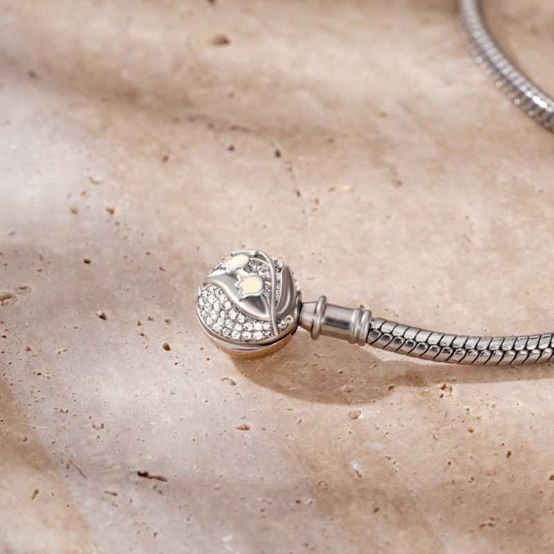 Lily Flower Ball Basic Bracelet