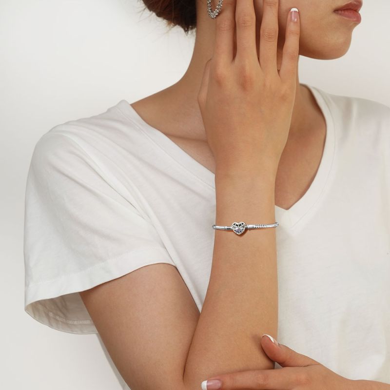 Heart Butterfly Bracelet