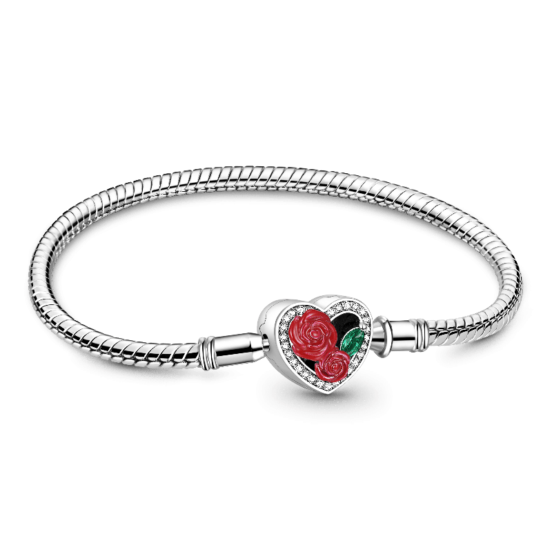 Roses Heart Basic Bracelet