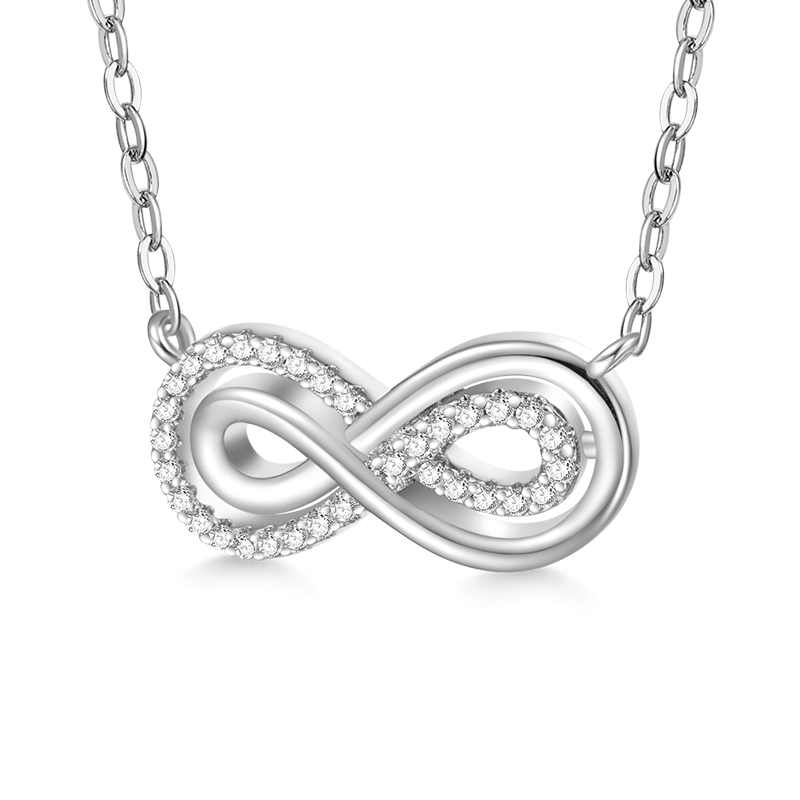 Birthstone Infinity Love Necklace