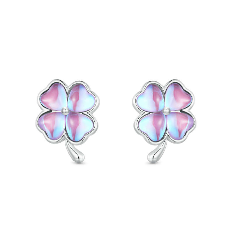 Lucky Clover Stud Earrings