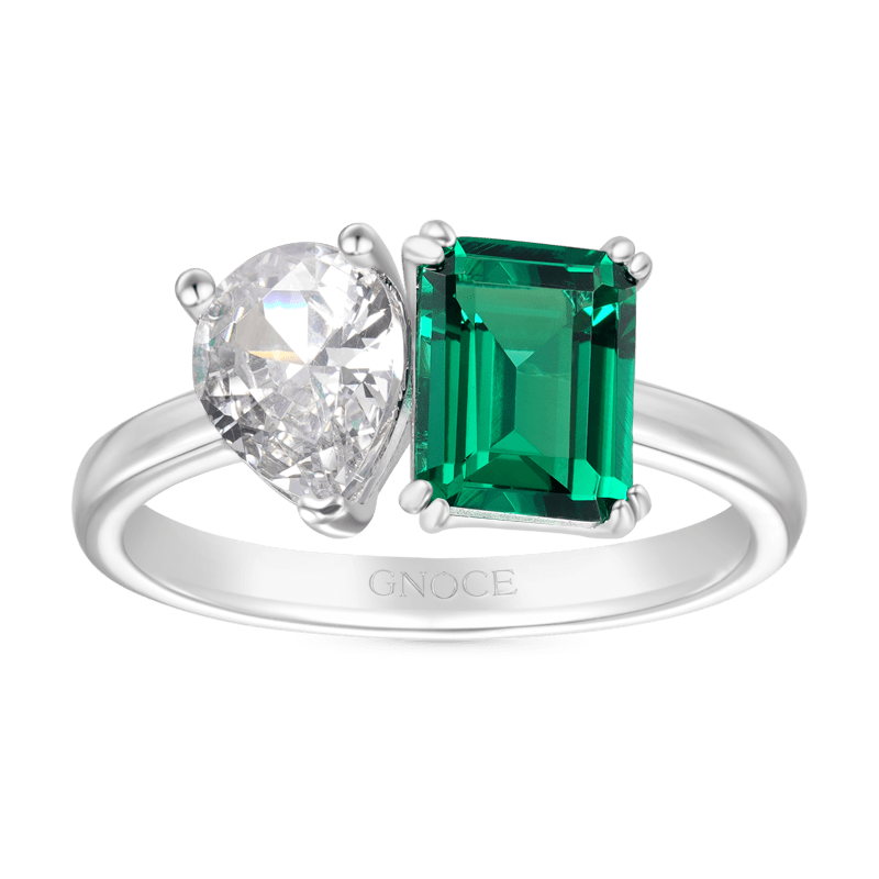 Double Diamond Ring