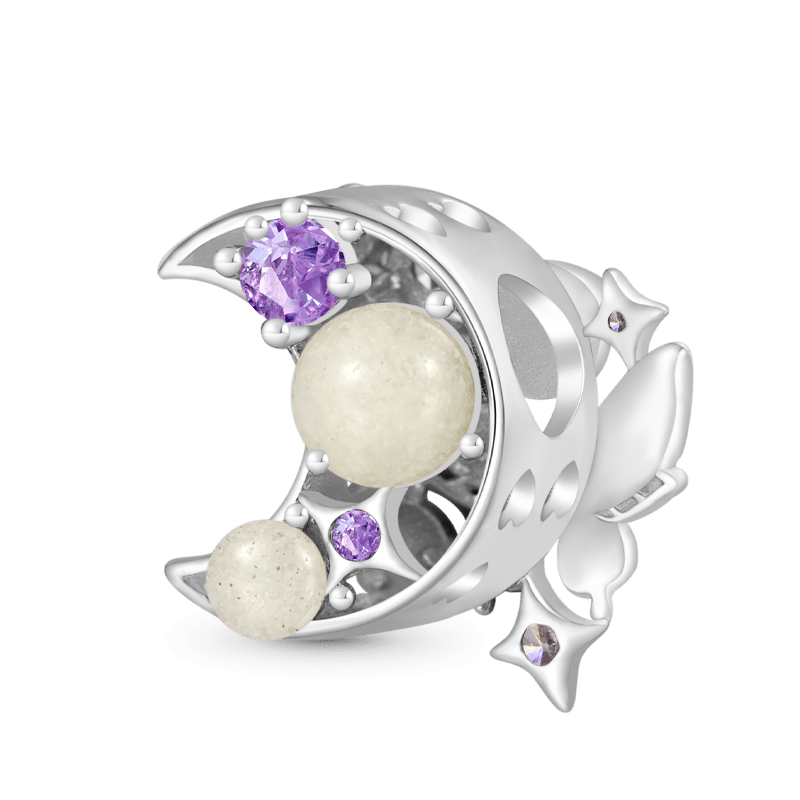 Moon Butterfly Charm