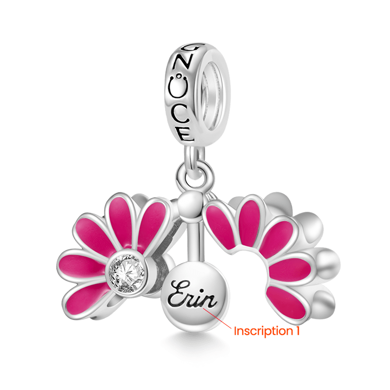 Engravable Daisy Pendant