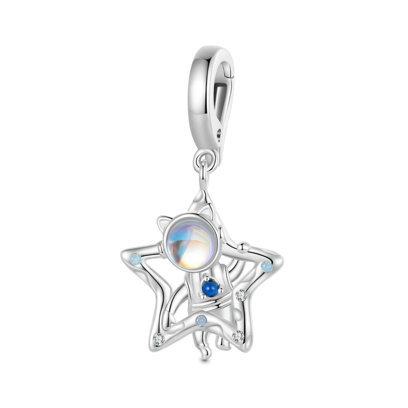 Astronaut Star Pendant