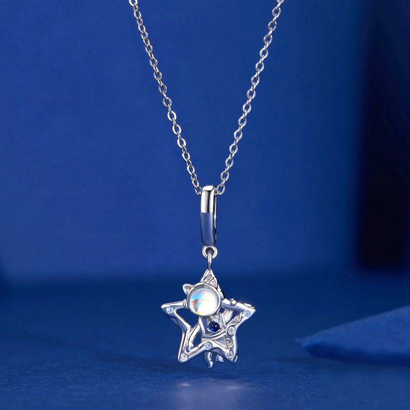Astronaut Star Pendant