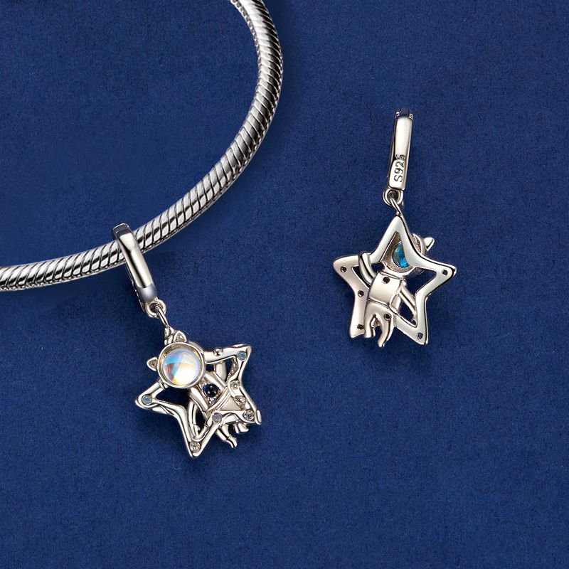 Astronaut Star Pendant