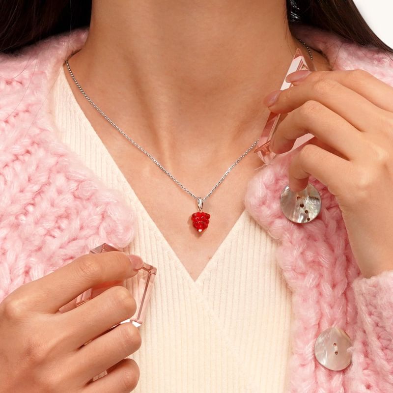Red Raspberry Pendant