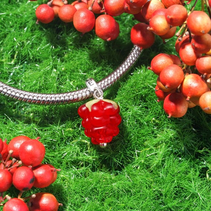 Red Raspberry Pendant