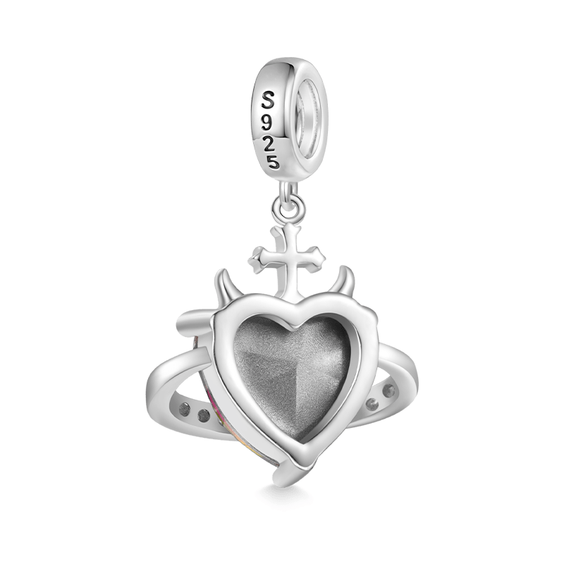 Planet Devil Heart Pendant