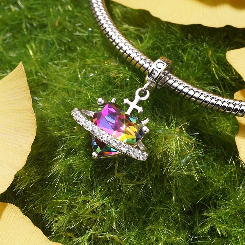 Planet Devil Heart Pendant