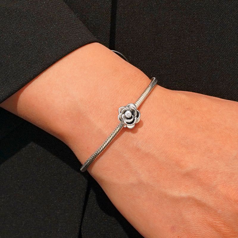 Romantic Rose Charm