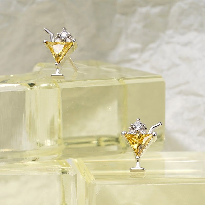 Cocktail Stud Earrings