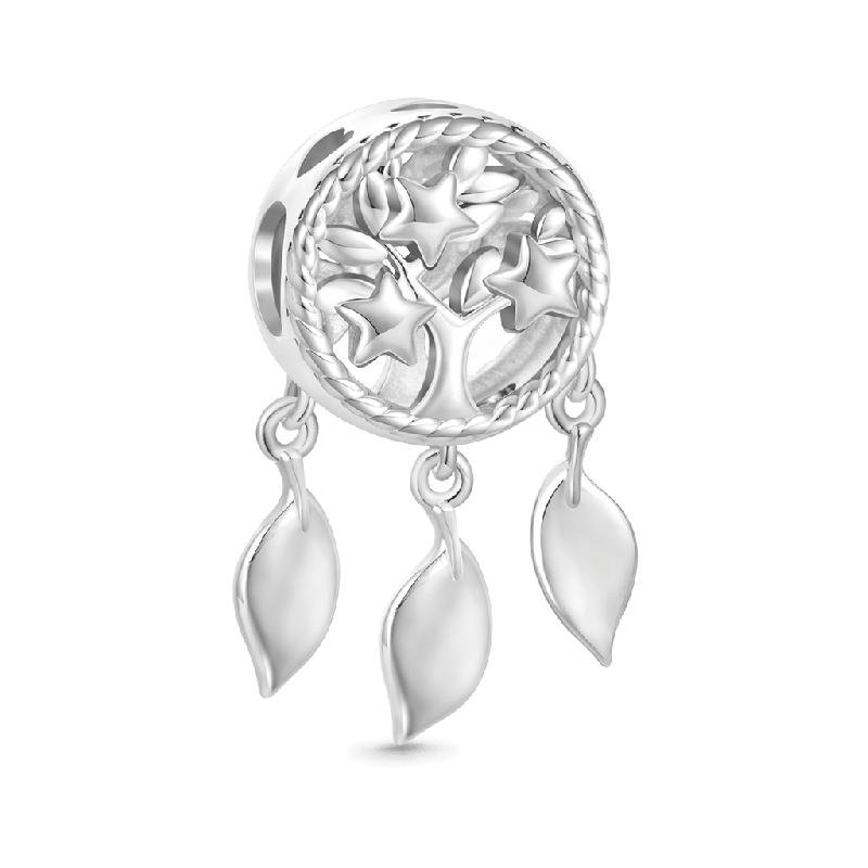 Dream Catcher Birthstone Charm