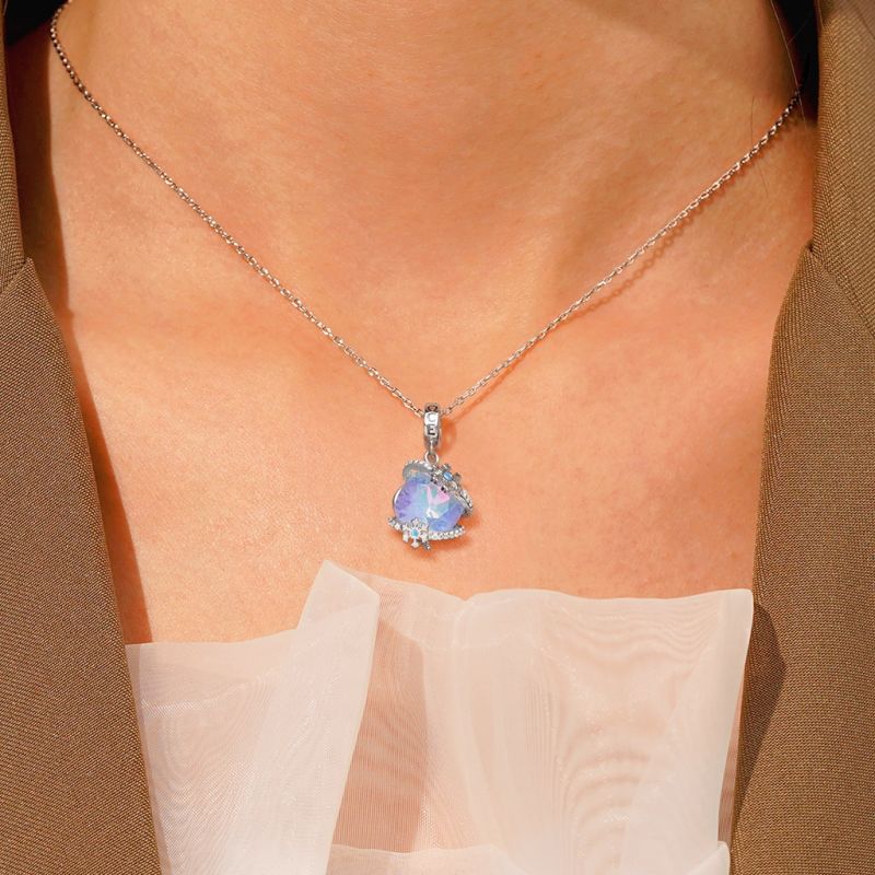 Snowflake Love Pendant