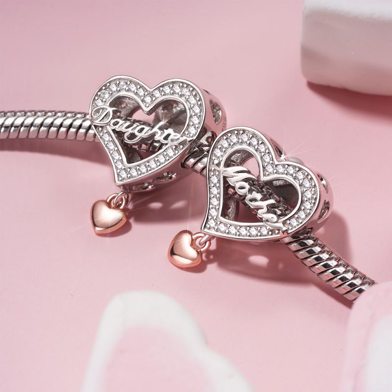 Daughters Heart Charm