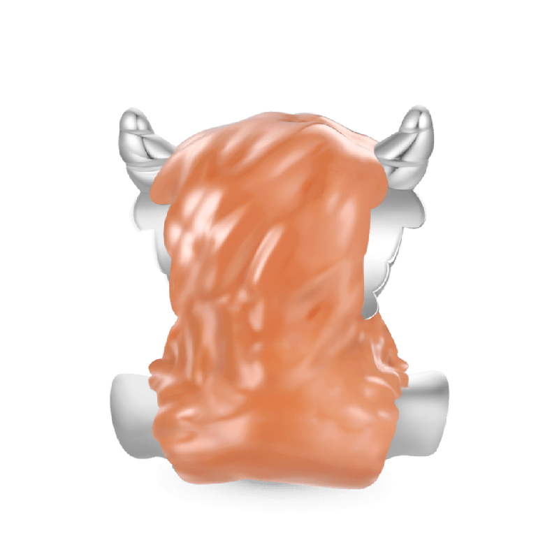 Rufous Highland Cow Charm