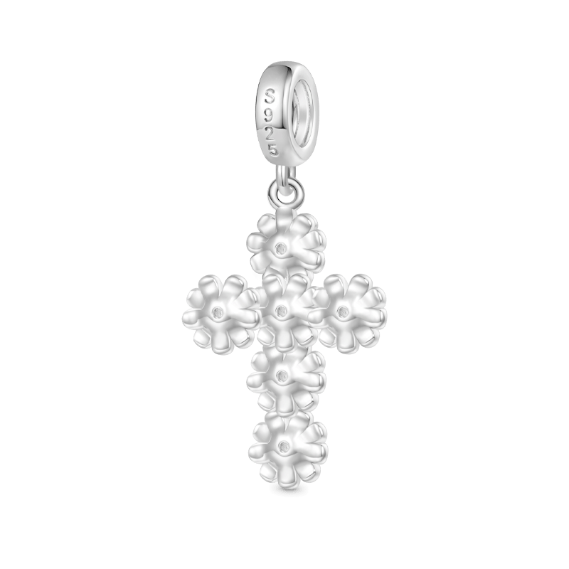 Daisy Cross Pendant