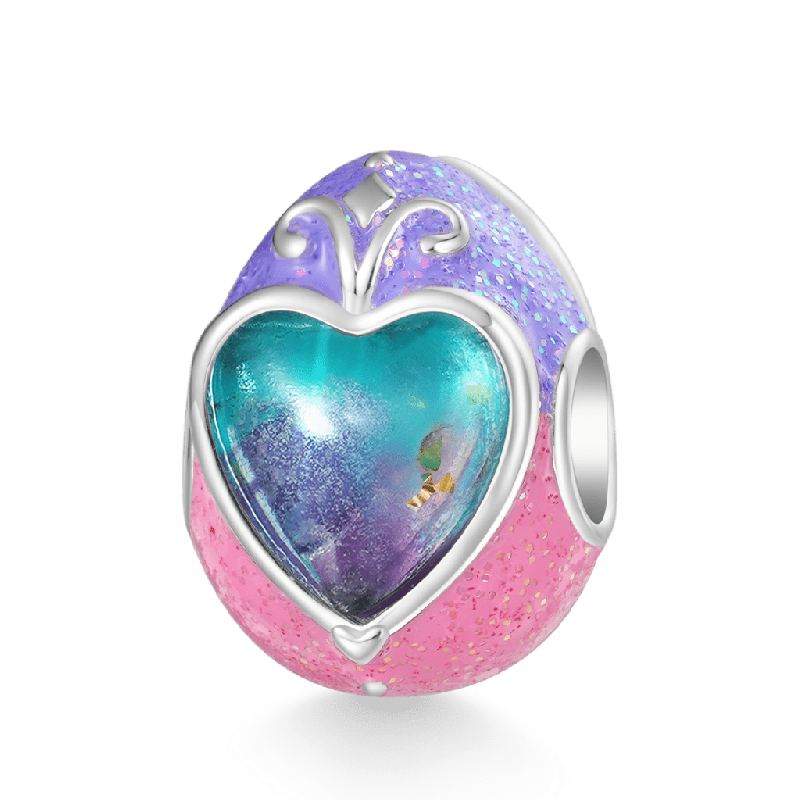 Easter Egg Bunny Charm