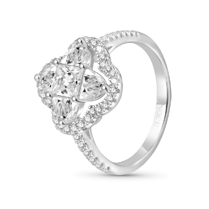 Diamond Cluster Ring