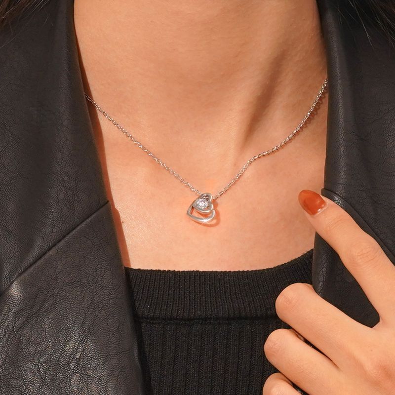 Double Love Engravable Necklace