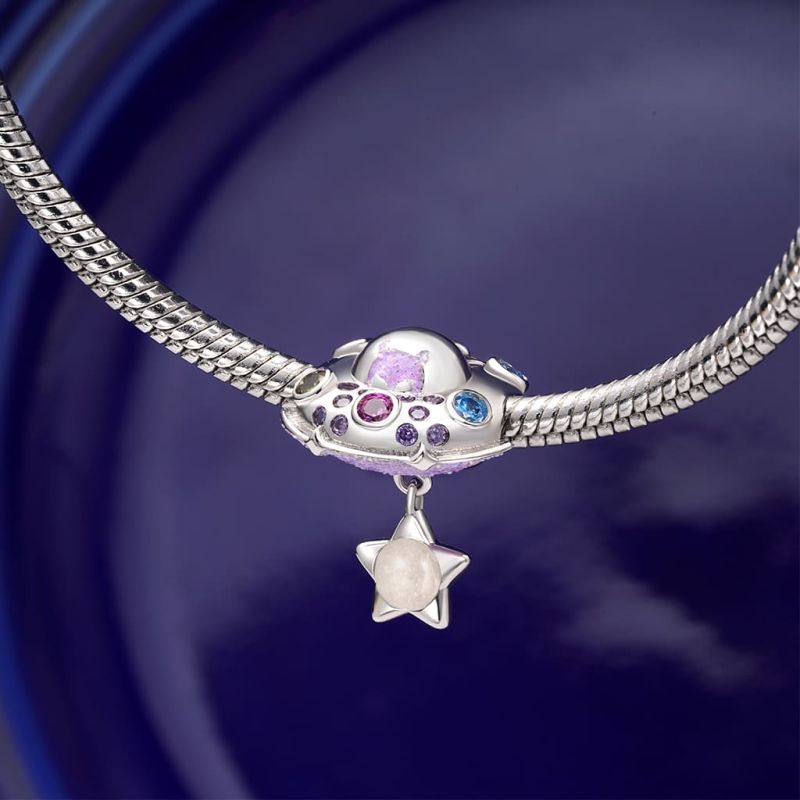 Aerospace UFO Charm