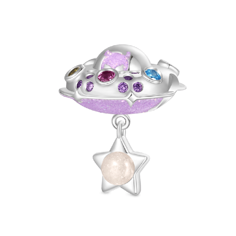 Aerospace UFO Charm