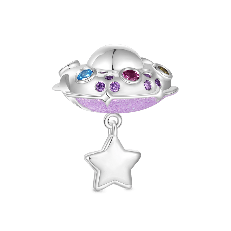 Aerospace UFO Charm